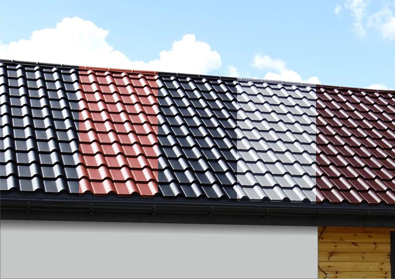 Malowanie dachu z blachy