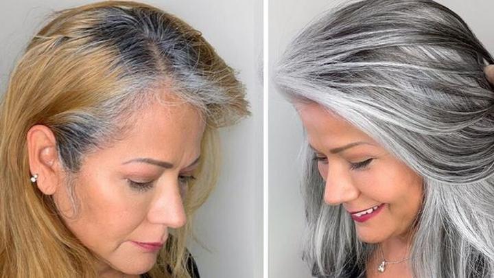 Naturalne metody pielęgnacji siwych włosów