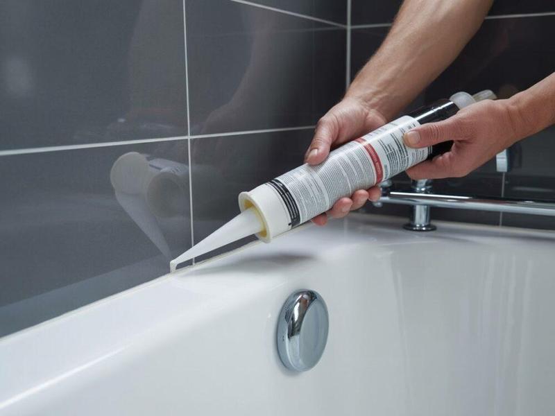 Uszczelnianie wanny przy ścianie