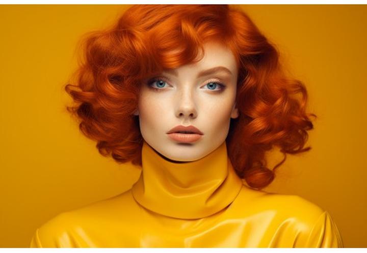 Wybór farby do rudych włosów