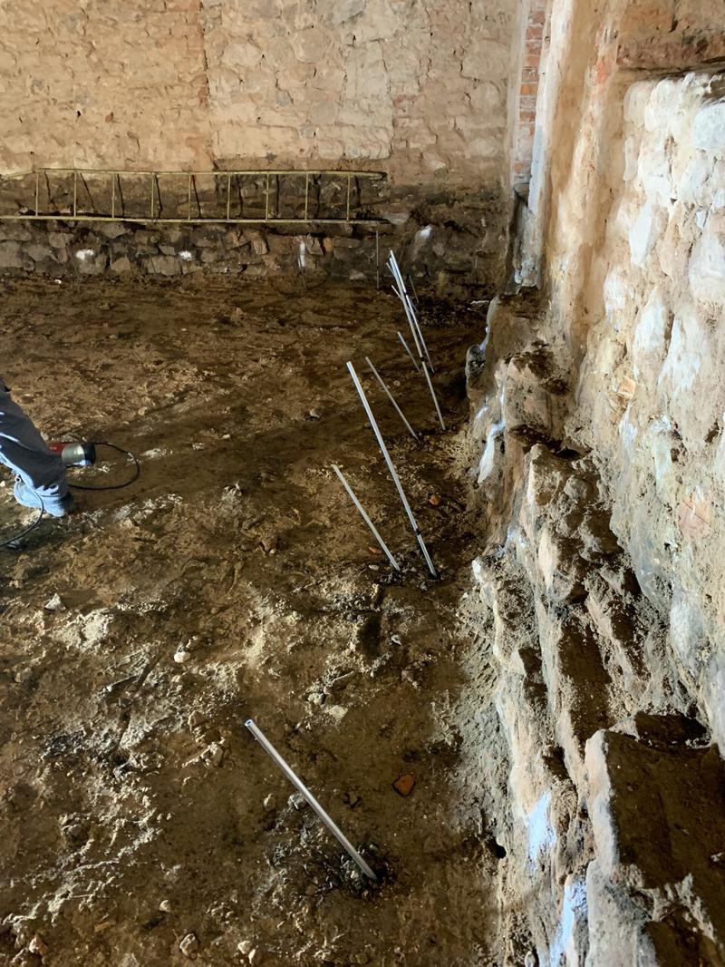 Wzmacnianie fundamentów metodą iniekcji