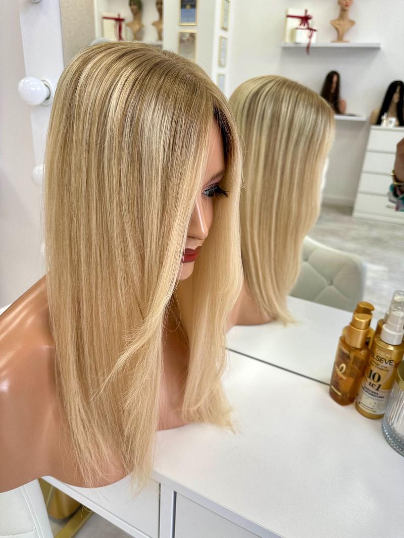 Odcienie ciepłego blondu