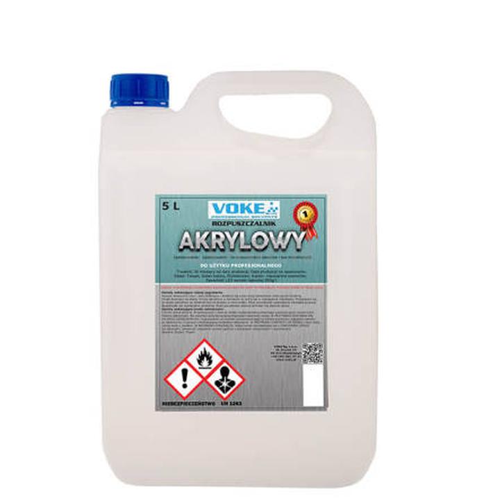 Rodzaje rozpuszczalników akrylowych