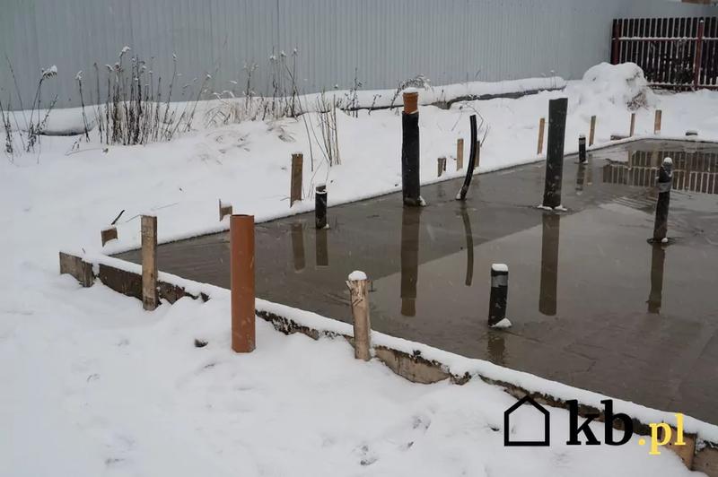 Zabezpieczenie fundamentów na zimę
