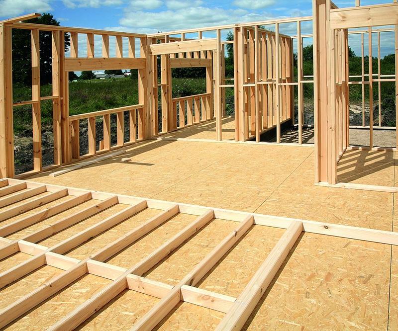 Dom szkieletowy drewniany