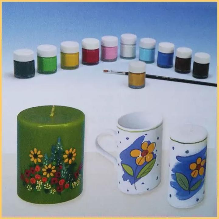 Farby do malowania świec