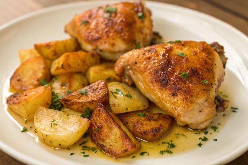 Pieczenie udek z kurczaka w worku