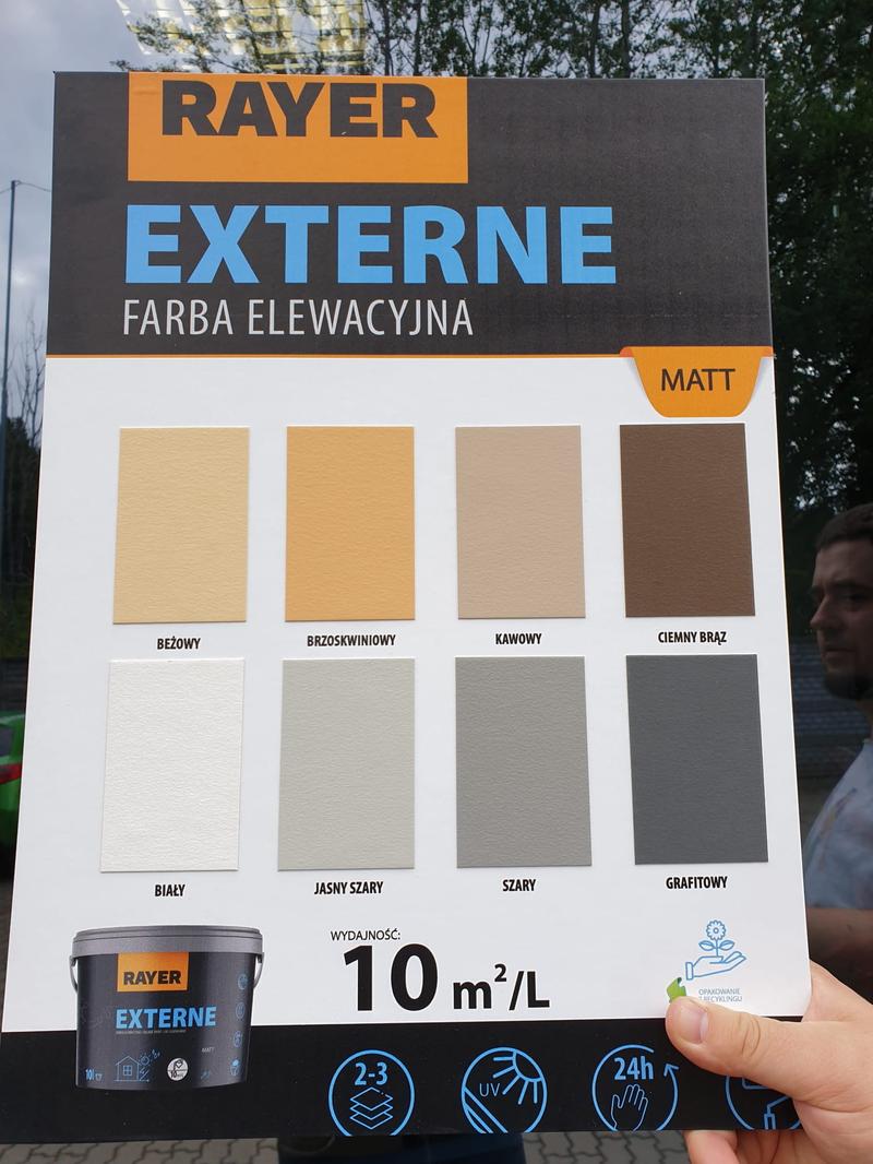 Wybór farby zewnętrznej