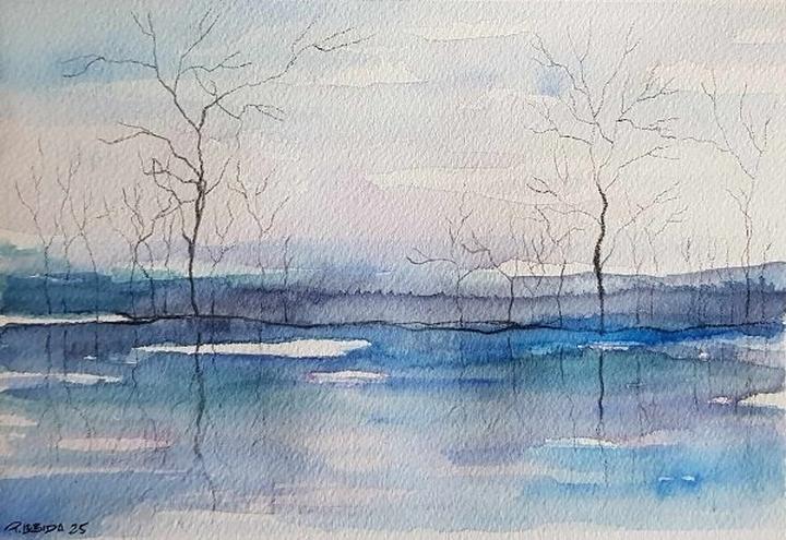 Wybór materiałów do akwareli farby pędzle papier