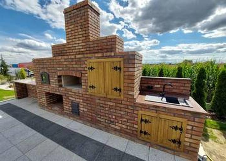 Zaprawa do murowania grilla z kamienia