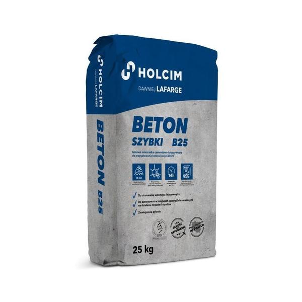 Beton w workach 25 kg