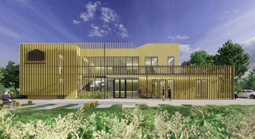 Budowa drewnianego budynku