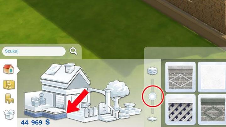 Poziom fundamentów w The Sims 4