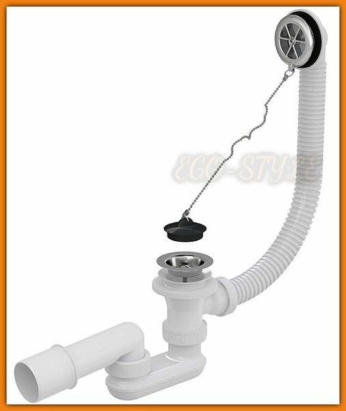 Rodzaje syfonów do wanny