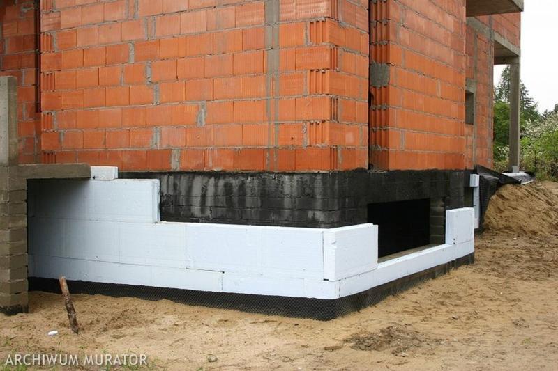 Styropian na fundament