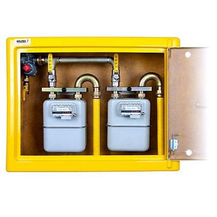 Szafka gazowa z fundamentem