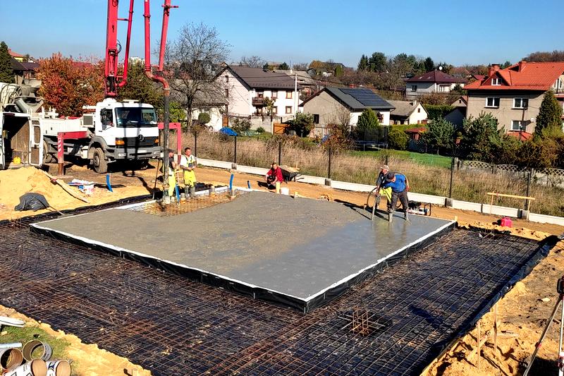 Zalewanie fundamentu