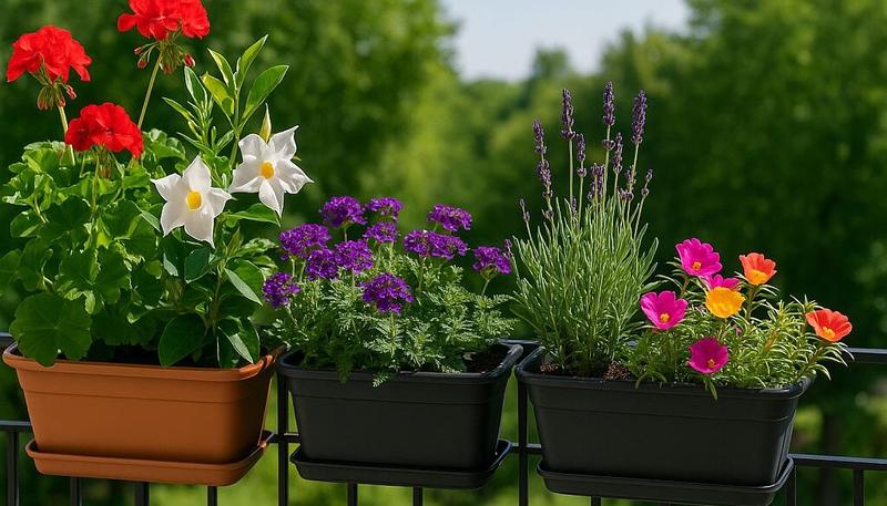 Roślinne inspiracje: Co warto posadzić na balkonie w lipcu?