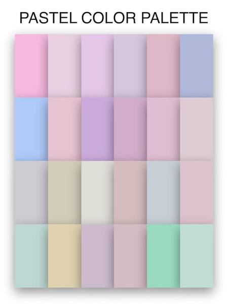 Emocje pastelowych kolorów